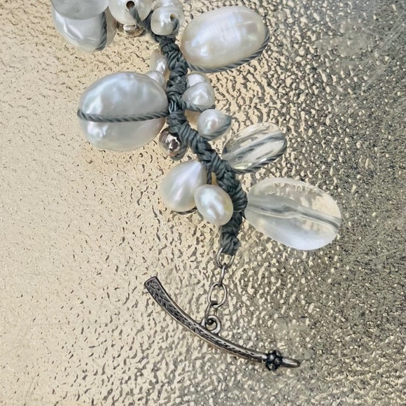 Freshwater Pearls, Quartz, & silk - Picture 2 of 7